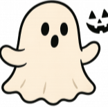 おばけとジャック・オー・ランタン