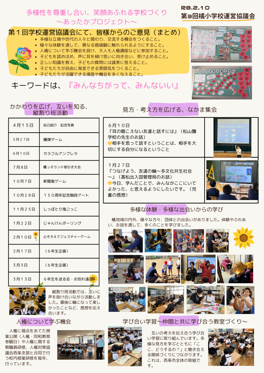 260210学校運営協議会資料　多様性の尊重.pdfの1ページ目のサムネイル